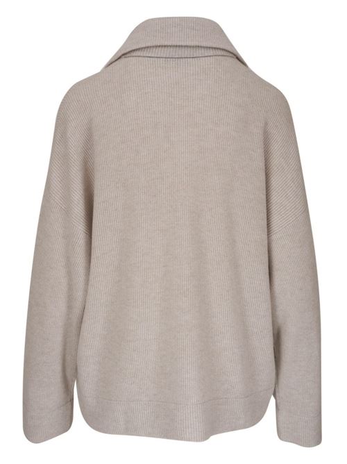 Beige cashmere knit Brunello Cucinelli | M12192904C9610